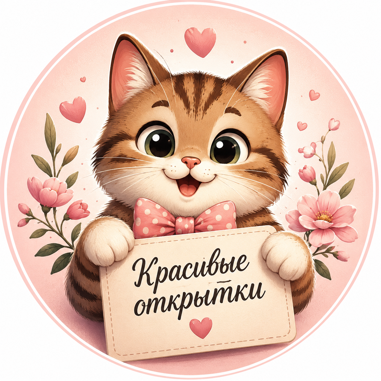 Персиковые открытки